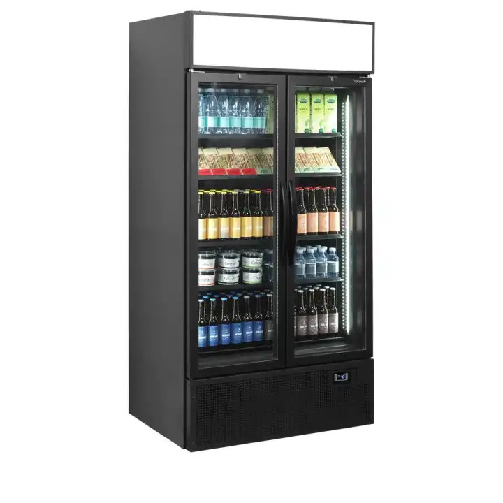 Expositor refrigerado cor preta  FSC1000H BLACK