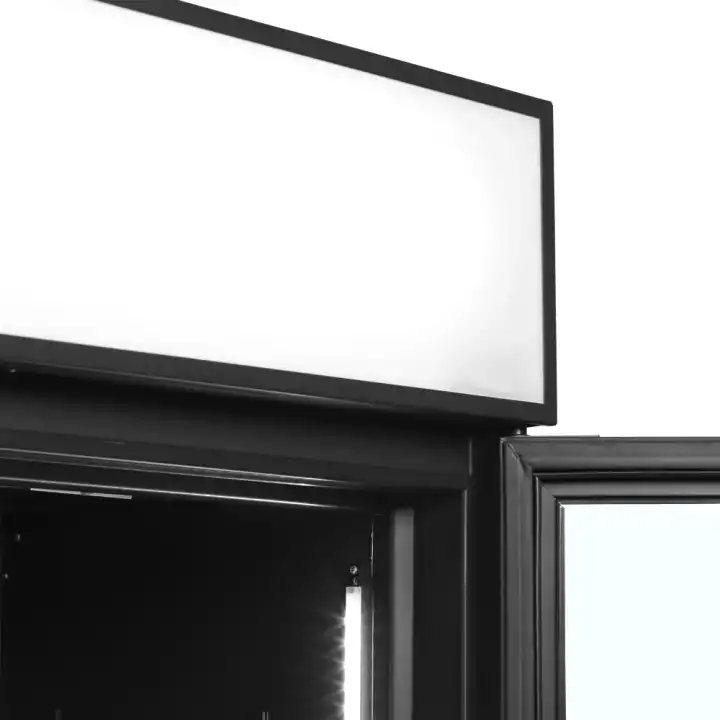 Expositor refrigerado cor preta  FSC1000H BLACK