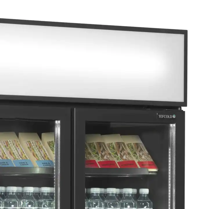 Expositor refrigerado cor preta  FSC891H Black