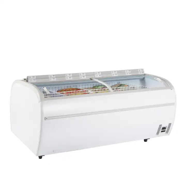 Ilha de supermercado Bitemperatura  TWIN 220-CF