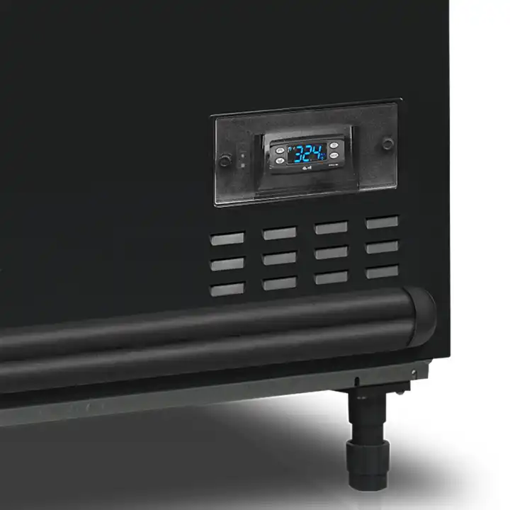 Ilha de supermercado com bitemperatura cor preta  SFI250B-CF VS