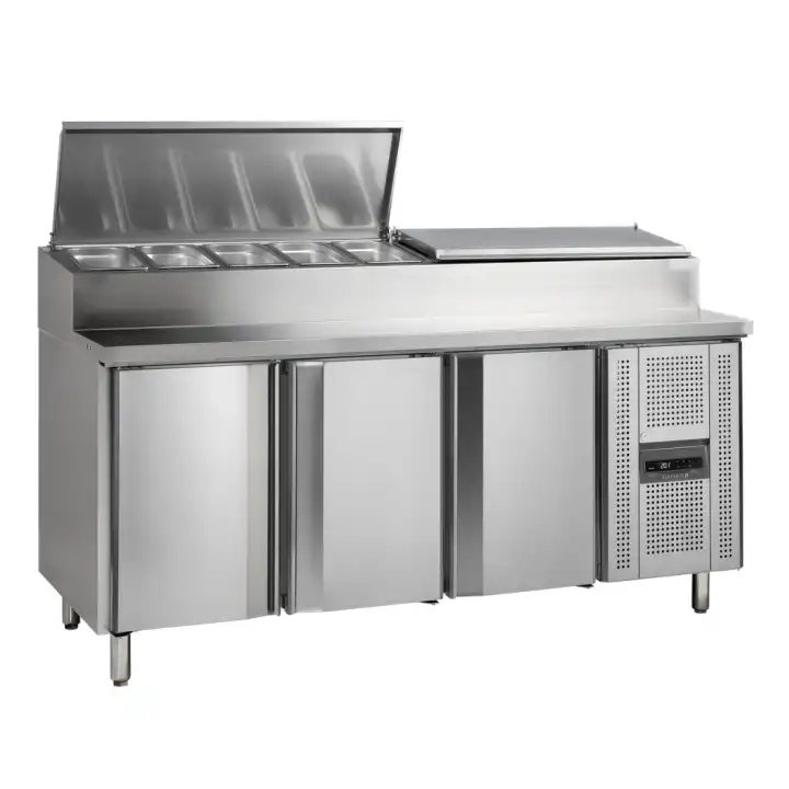 Bancada /Mesa de frio para preparação de sanduíches GN1/1  SS7300