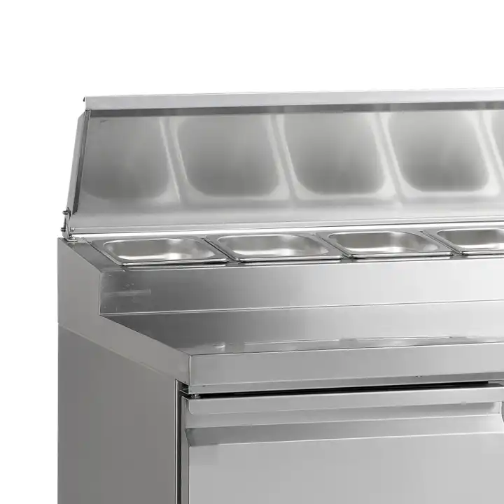 Bancada /Mesa de preparação de sandes fria GN1/1  SS1435