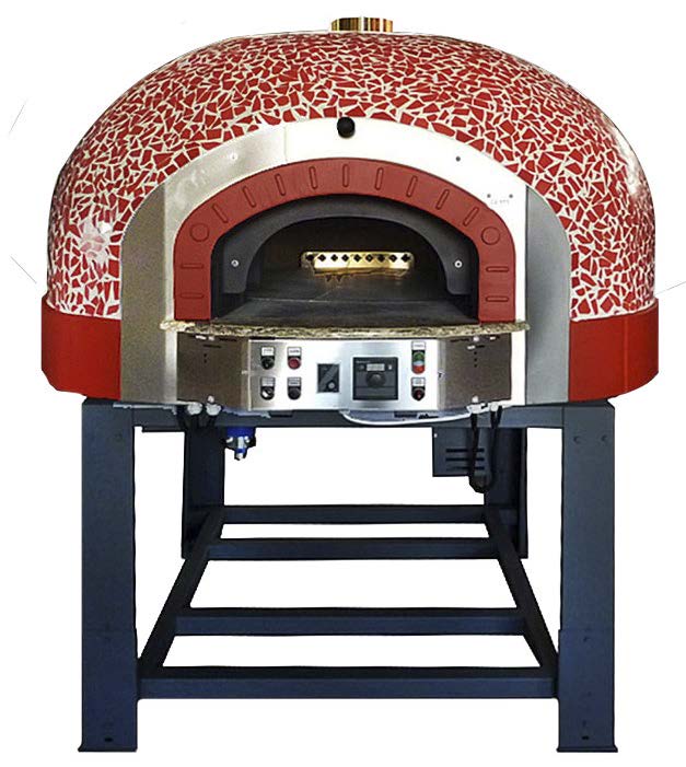 Forno Rotativo a Gás para Pizza, 11 Pizzas Ø30cm