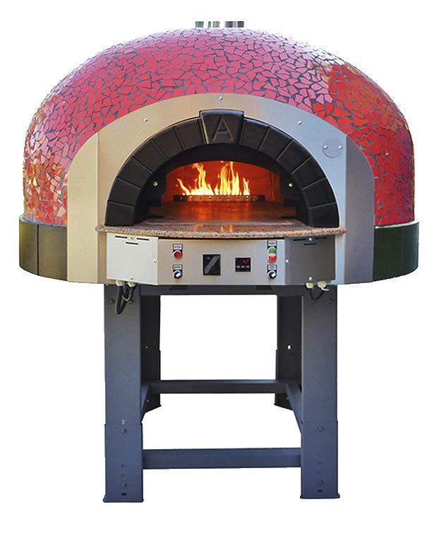 Forno de Pizza a Gás Fixo UG160K Mosaico - 13 Pizzas Ø30cm