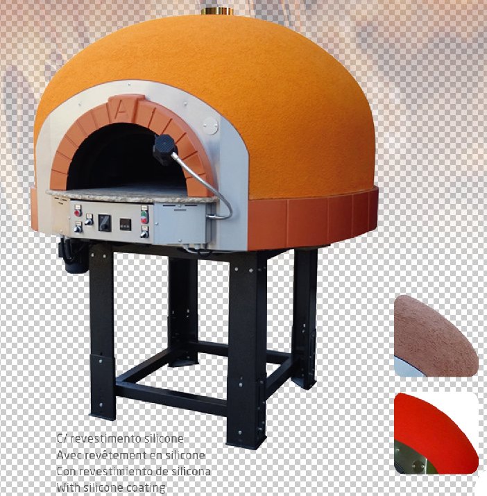 Forno a Gás Fixo para Pizza - Produção 195 pizzas/hora