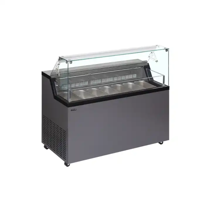 Vitrine expositora para gelados com display  MIRABELLA 7