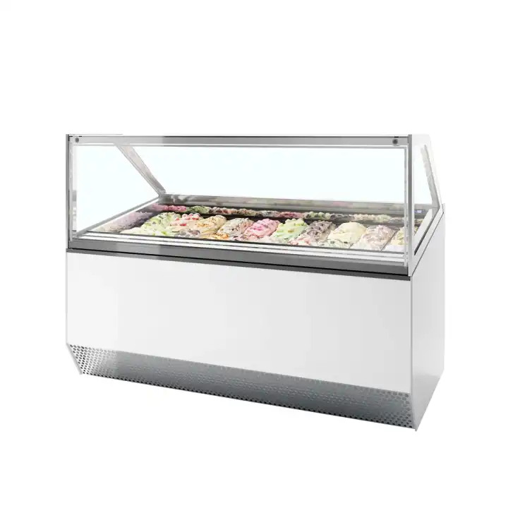 Vitrine expositora para gelados com display ventilado  MILLENNIUM ST20