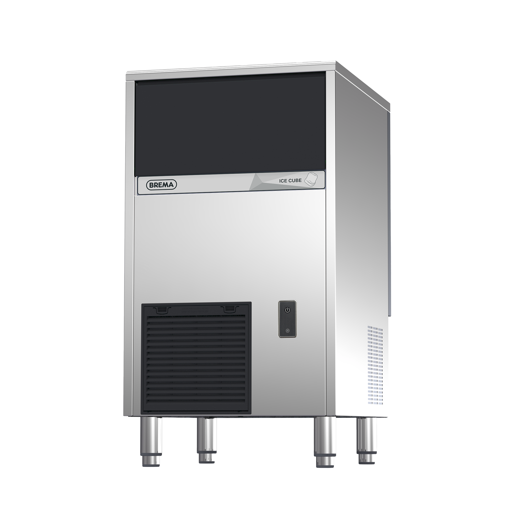 Máquina de Cubos de Gelo 48kg/24h, Cubo 42g, Isolamento HCFC-Free
