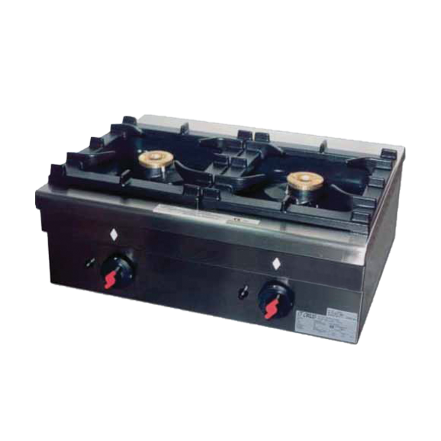 Trempe a Gás Dupla para Cozinha Profissional - 9 kW
