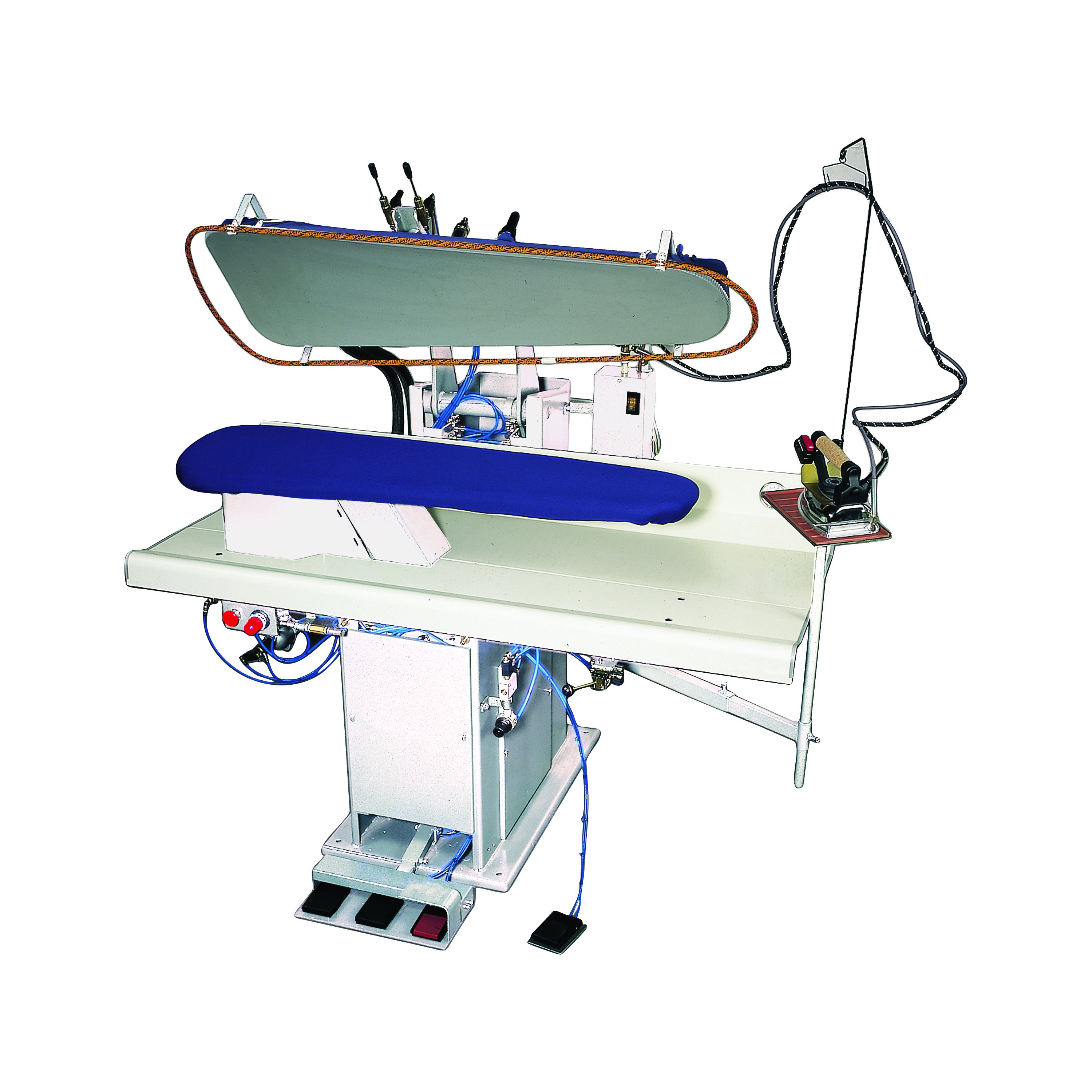 Prensa Pneumática para Lavandaria Industrial, 1300x1300x1700 mm