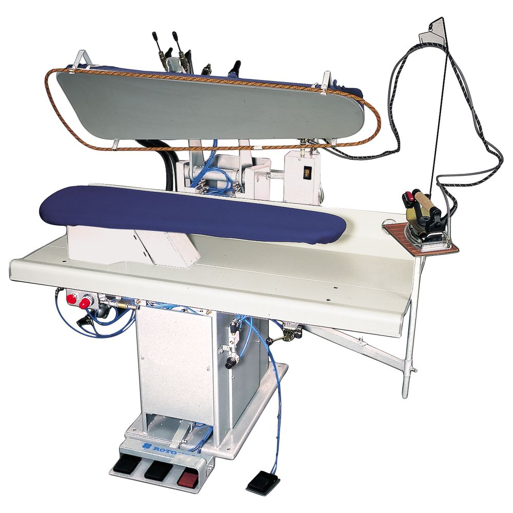 Prensa Universal Pneumática Vapor e Vácuo para Lavandaria 1300x1300mm