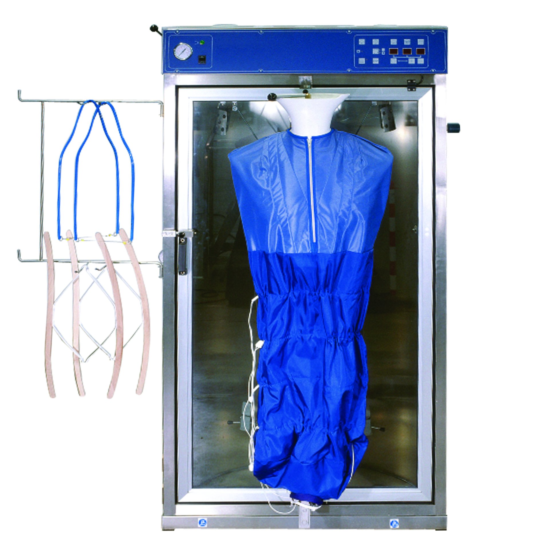 Cabine de Vapor Elétrica Compacta Programável 400V para Roupa