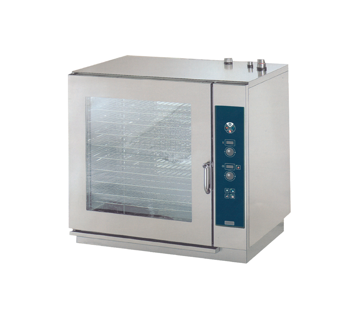 Forno Misto a Gás GN 10x2/1 com Boiler - Série MIXTER