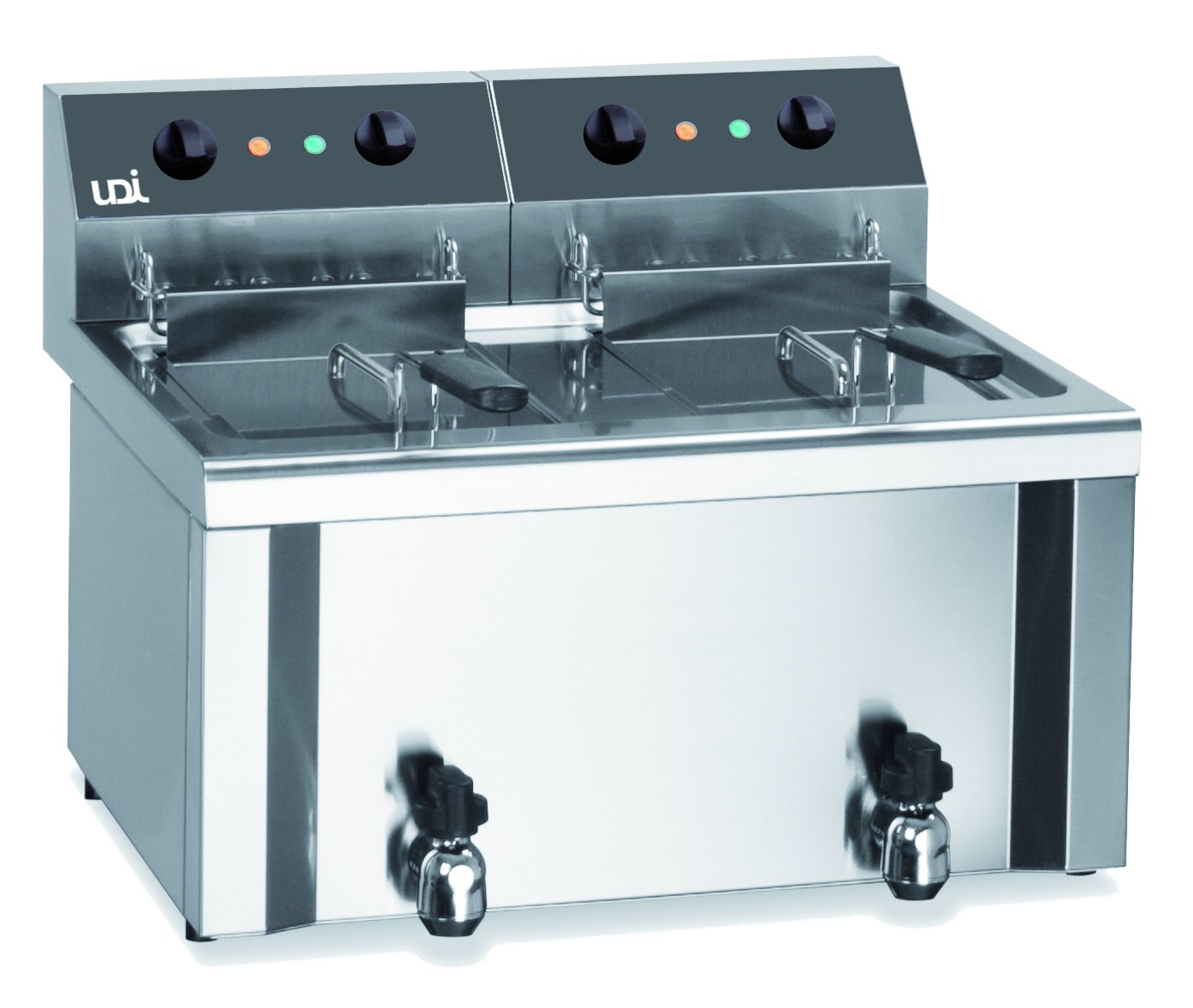 Fritadeira Elétrica Dupla Bancada Linha 550, 2x8/9 Litros, 400V