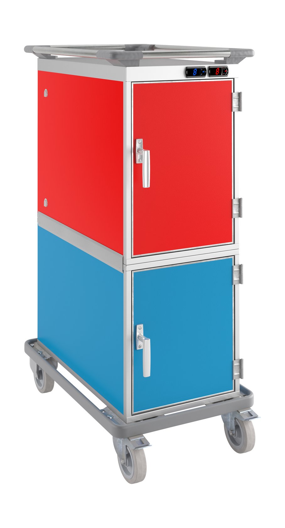 Carro Misto Refrigerado e Aquecido GN1/1 Interior Inox