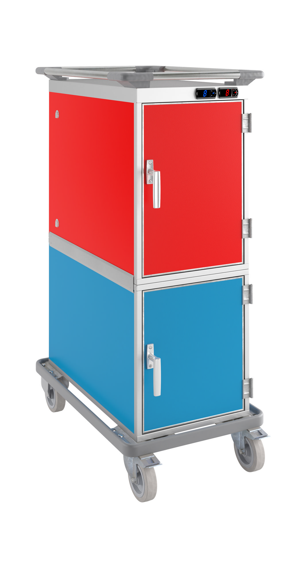 Carro Misto Refrigerado e Aquecido GN1/1 Interior Inox