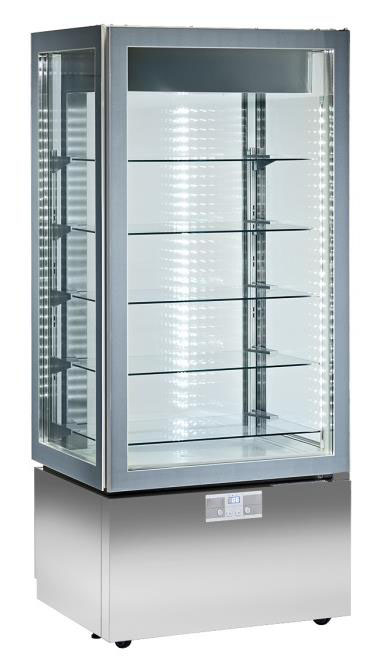 Vitrine Refrigerada Expositora Panorâmica Ventilada 490L