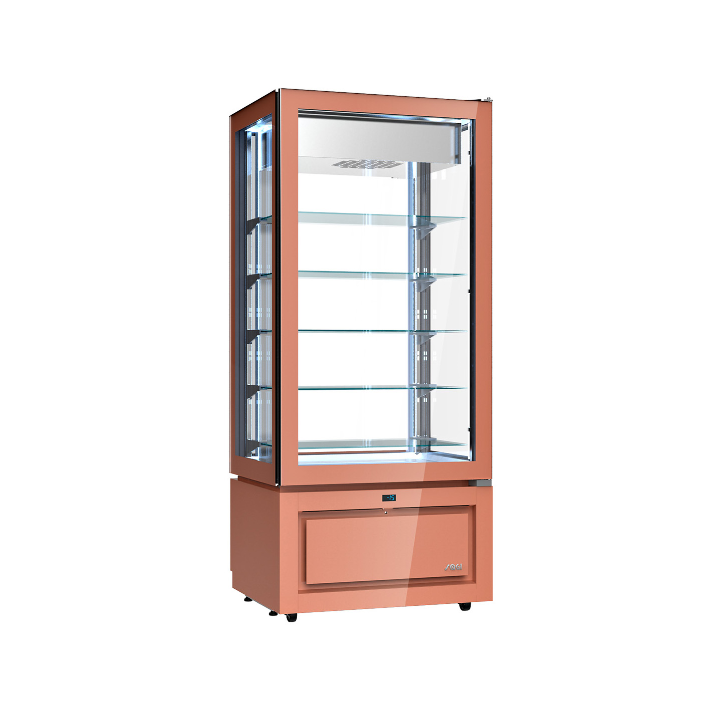 Vitrine Refrigerada Expositora Panorâmica Sablè KD8E (-22º+5ºC)