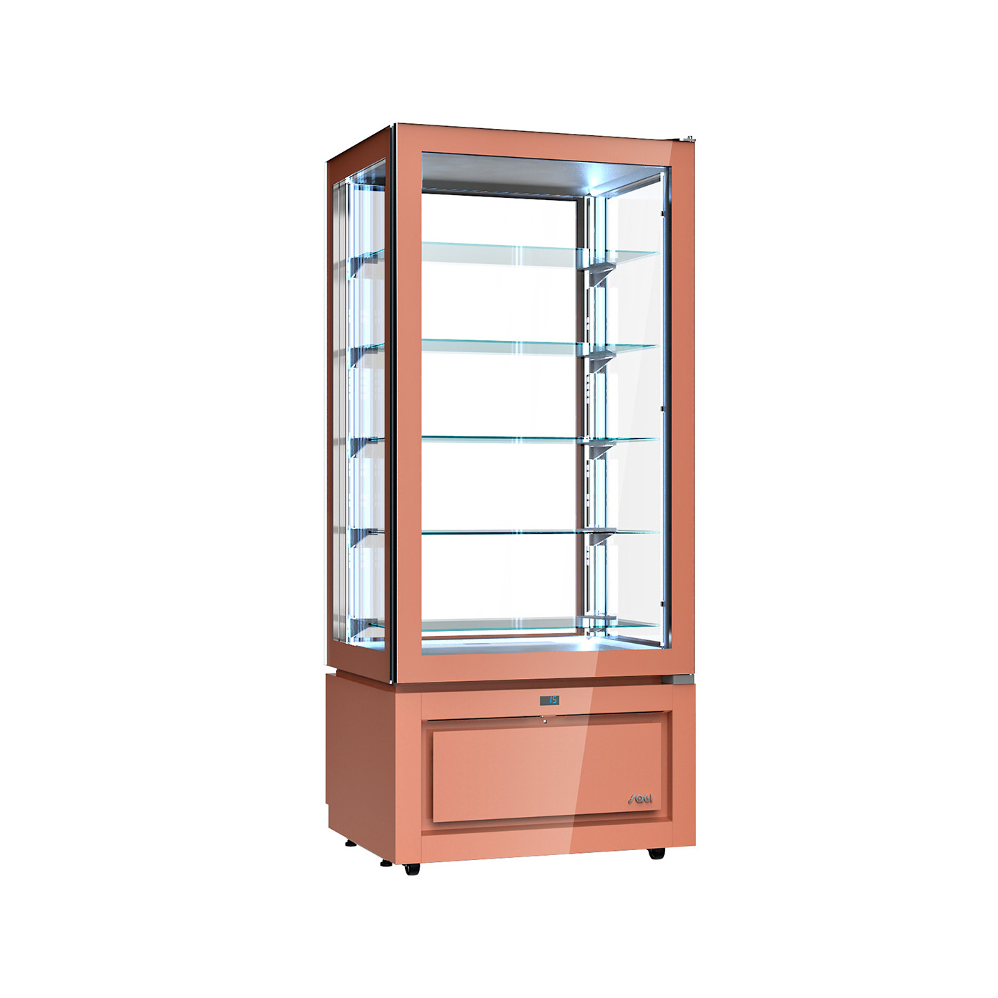 Vitrine Refrigerada Expositora Ventilada (+14°C a +16°C) 457L