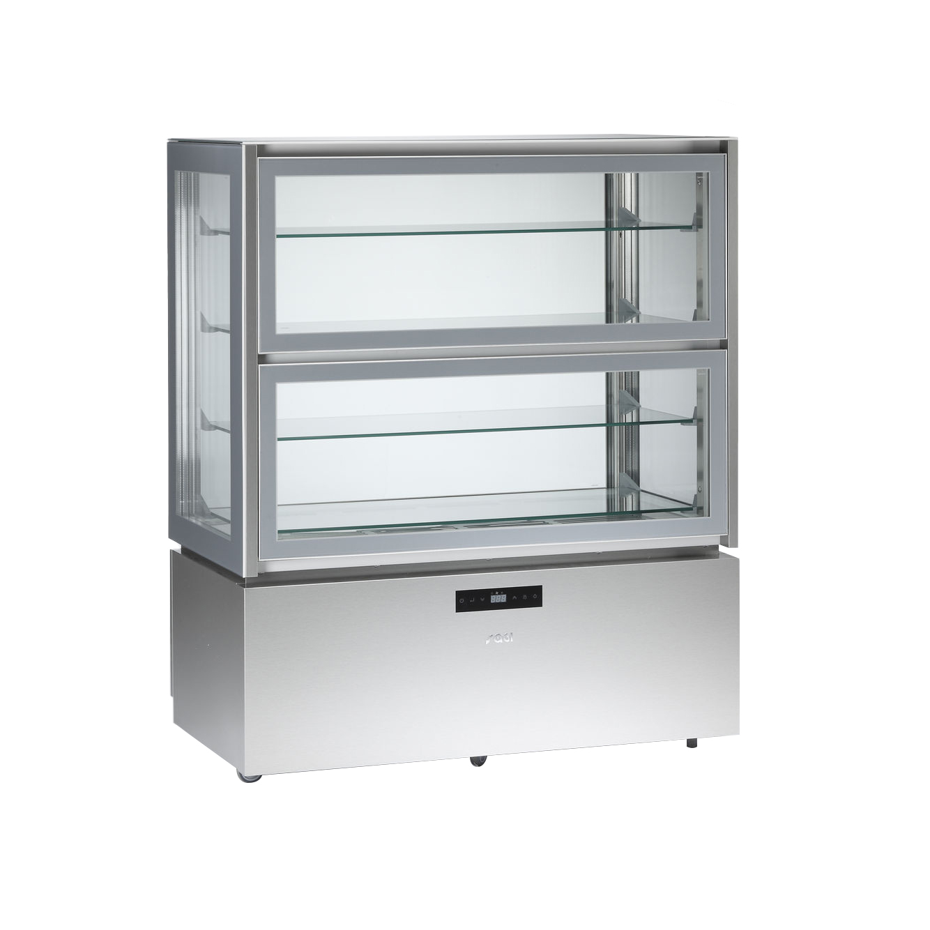 Vitrine Refrigerada Vertical Exposição 536L Multi-Temperatura