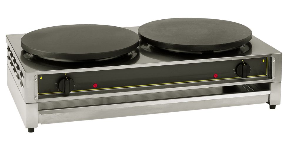 Crepeira Dupla Elétrica 350 mm | 6 kW