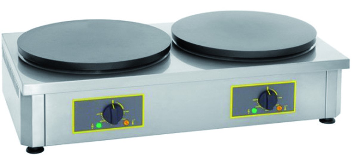 Crepeira Dupla Elétrica 350 mm | 6 kW