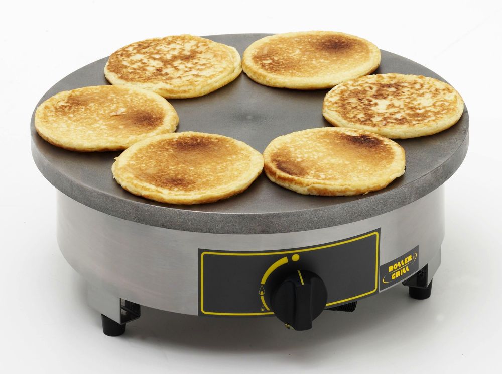 Crepeira Elétrica Profissional Blinis 40x24 cm