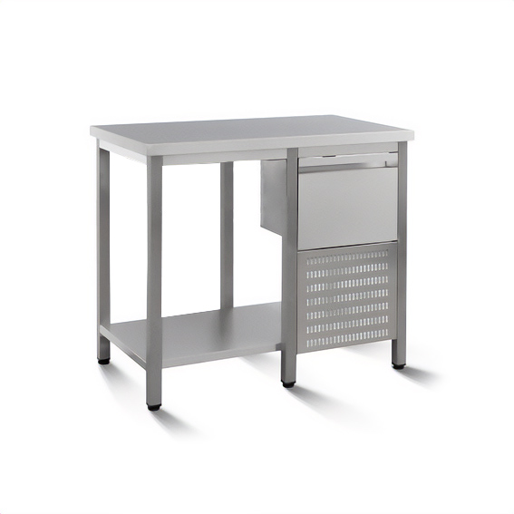 Bancada Inox com Tulha 700x600x850 mm