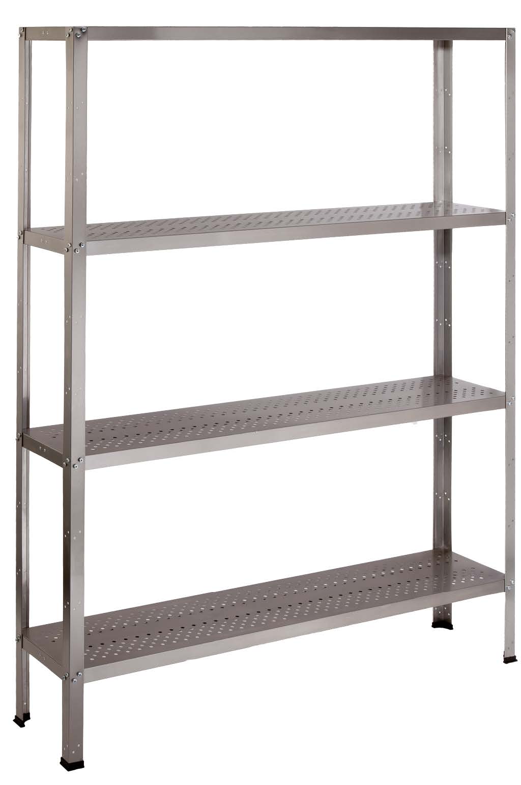 Estante Modular Perfurada Inox 1000x400x1800 mm