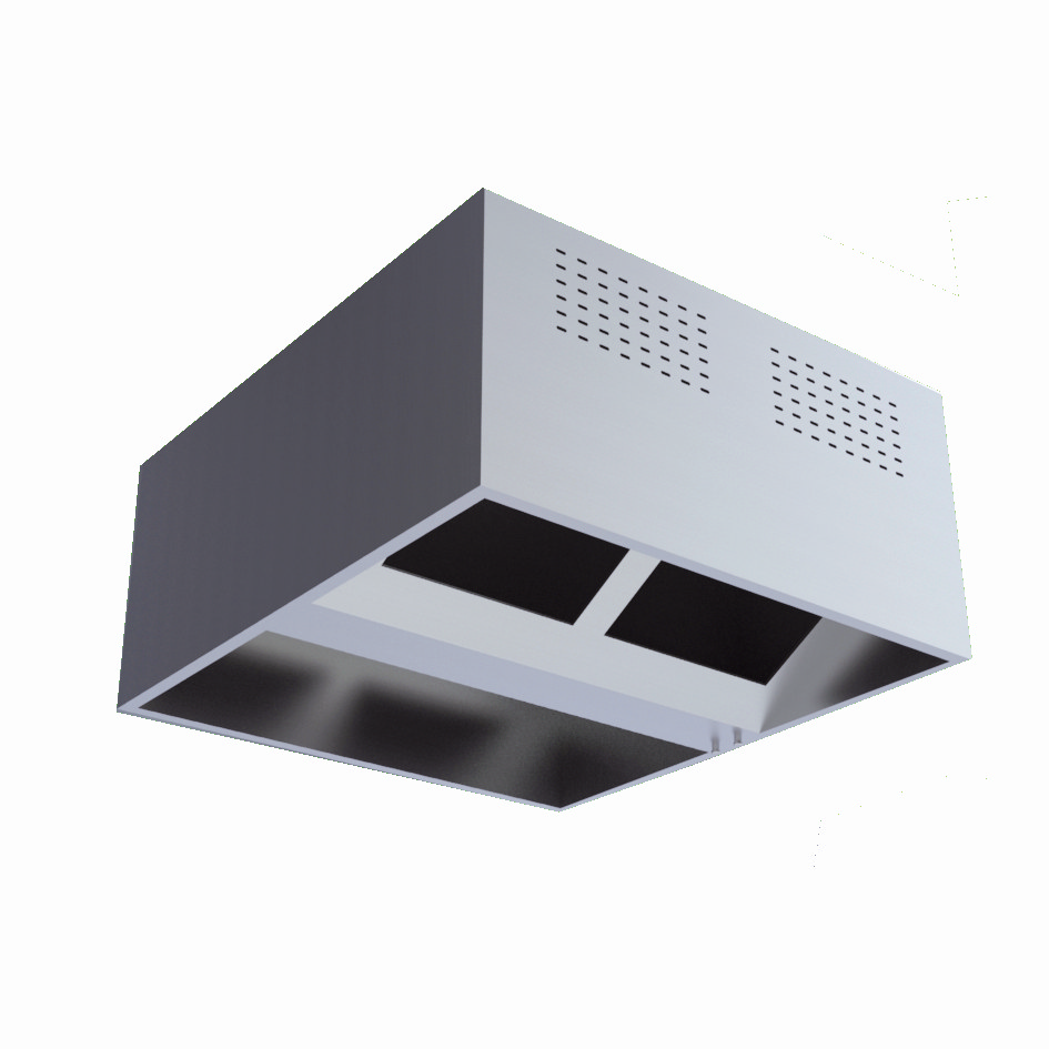 Apanha Fumos Central Compensado Inox 2500x2200x600 mm