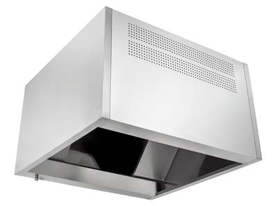 Apanha Fumos Mural Compensado Inox 2000x1000x600 mm