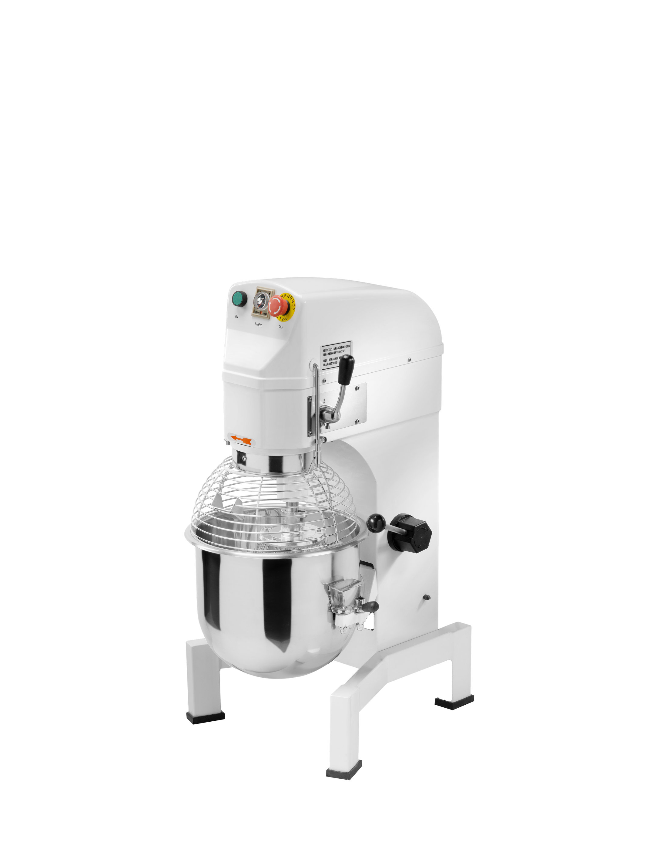 Batedeira Profissional 10L, 3 Velocidades, 230V
