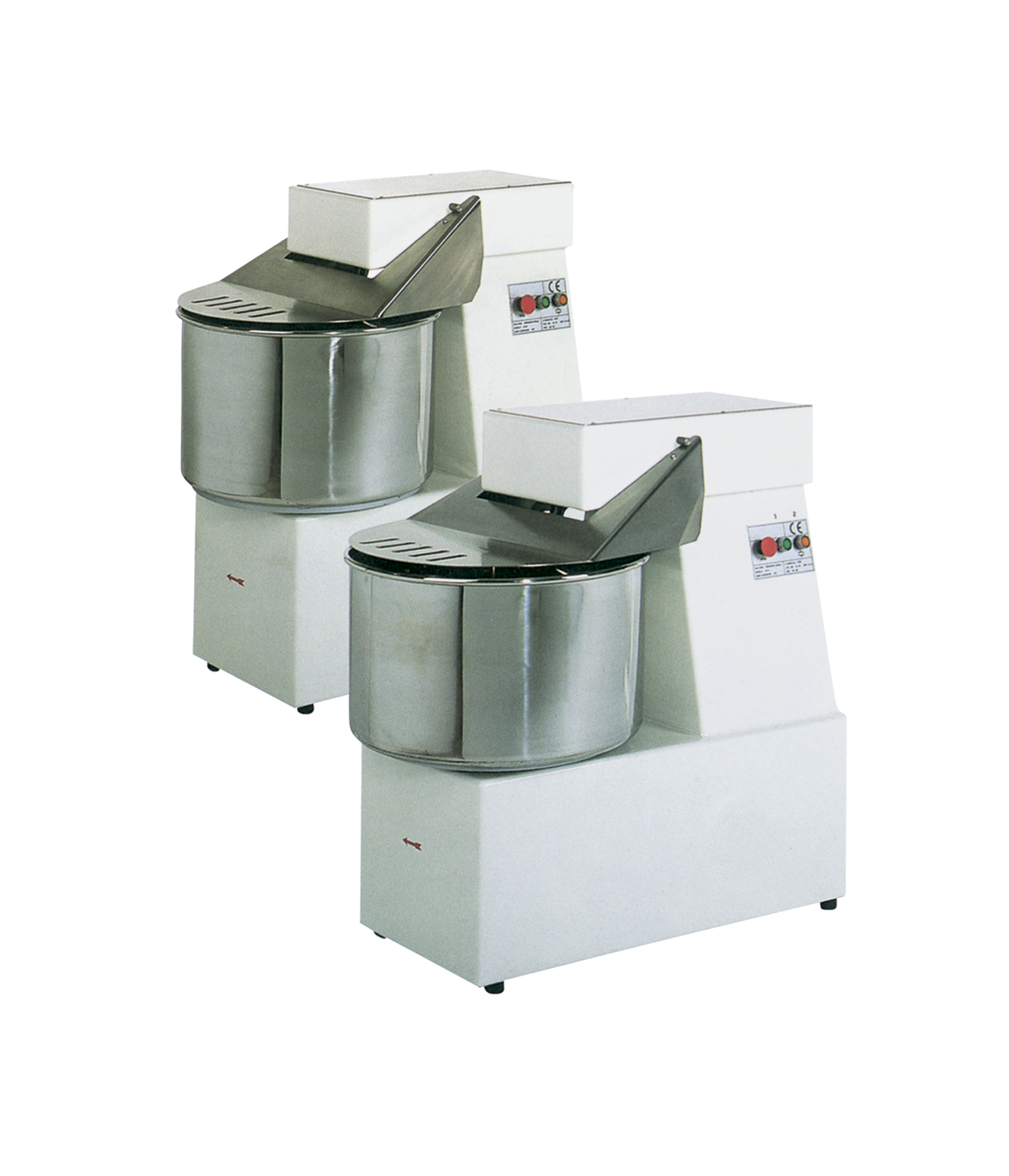 Amassadeira Espiral 45 kg | Cuba 64 L | 2 Velocidades 400V