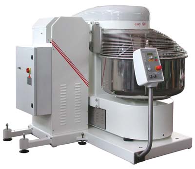 Amassadeira Espiral Automática 120kg, Cuba 203L 400V
