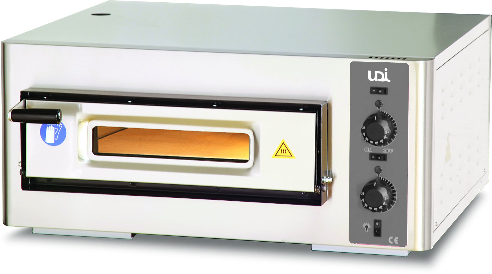 Forno de Pizzas Elétrico para 4 Pizzas de 25cm, 400V