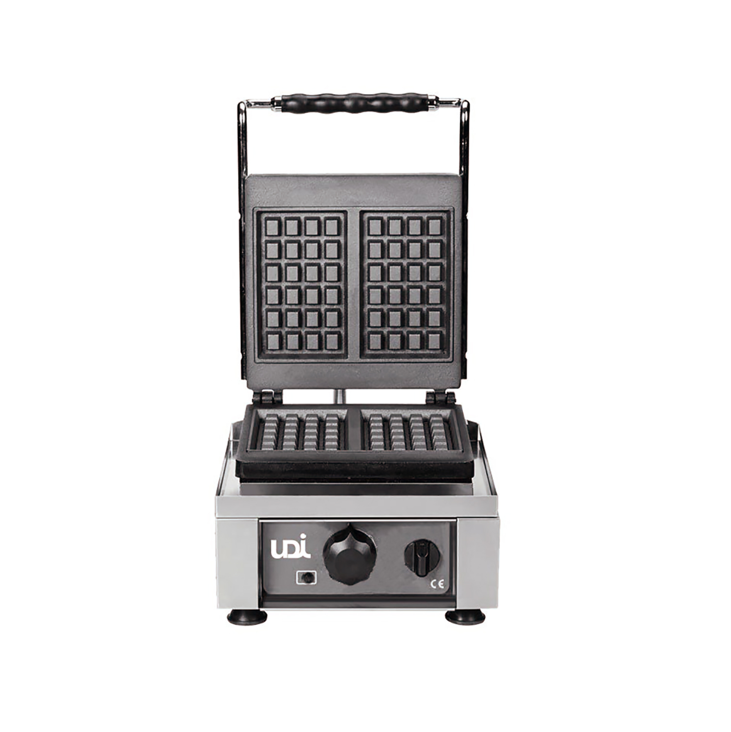 Máquina de Waffles Elétrica Simples 6x4 Quadrados