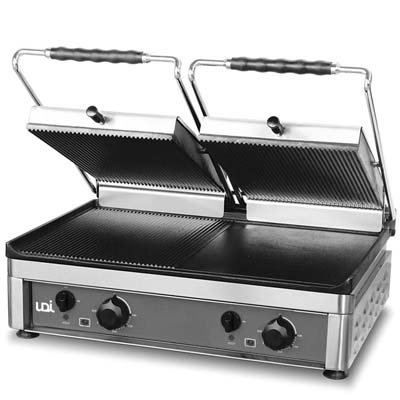 Grelhador Elétrico Duplo Duas Prensas 55x30cm, 230V