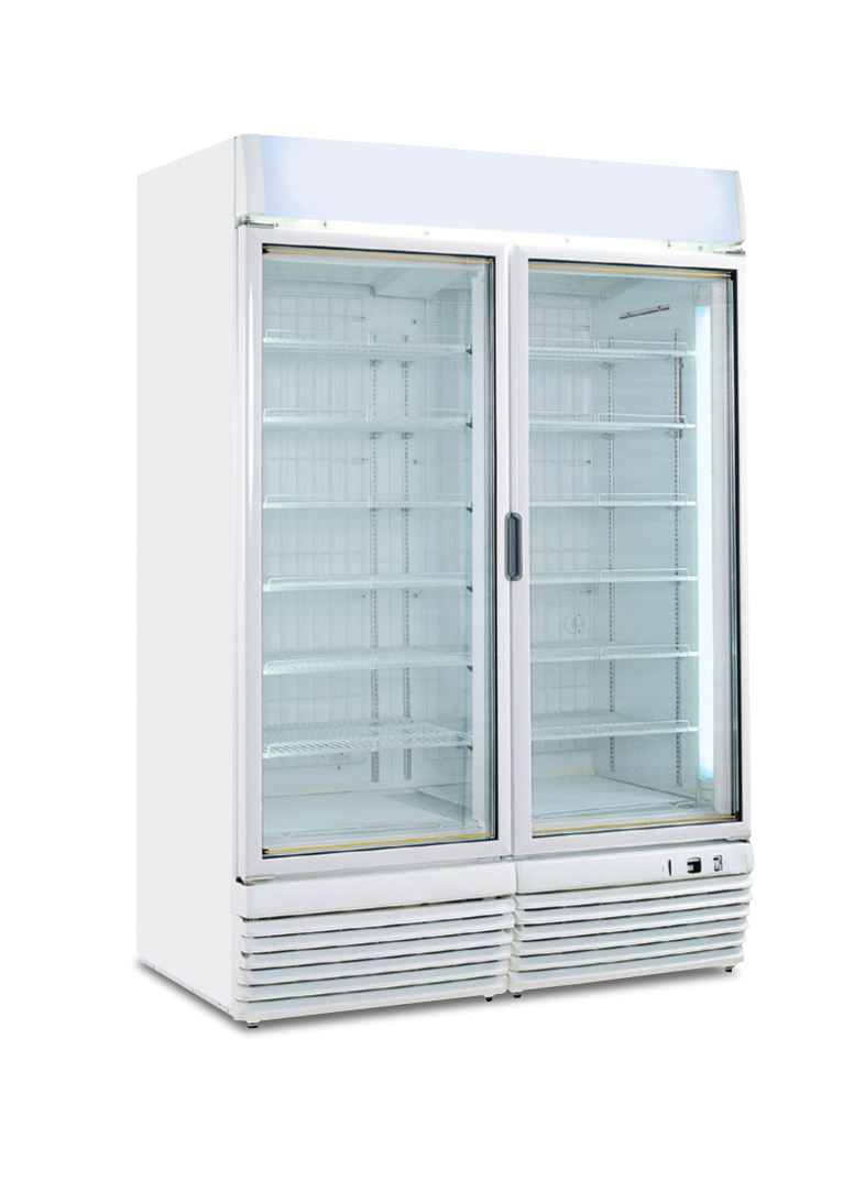 Armário Vertical Expositores Refrigerados Ventilados Vidro Duplo