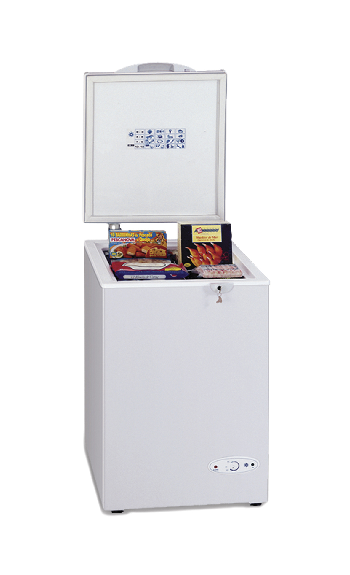 Arca Congeladora Horiz. 110L Tampa Cega 540mm