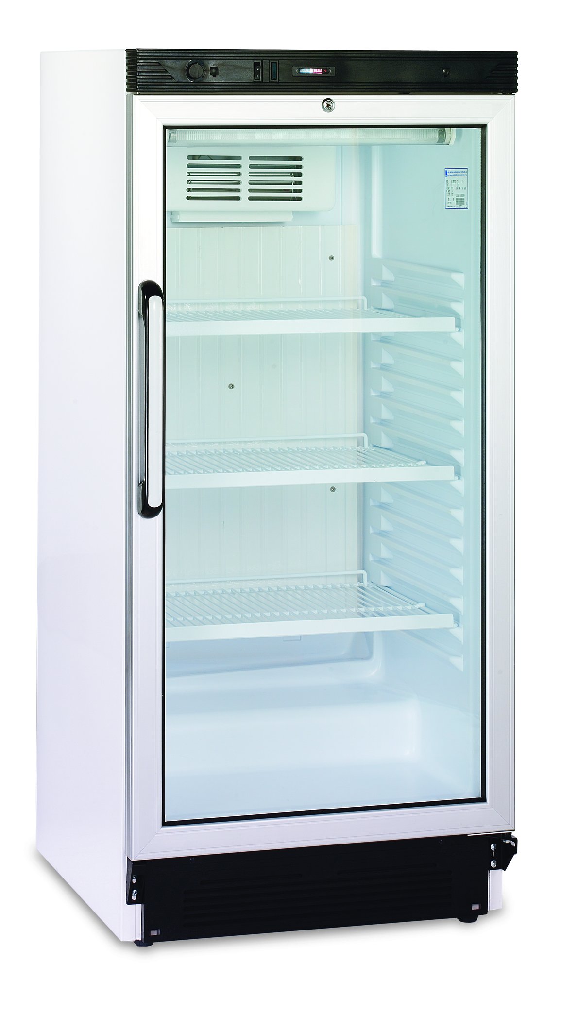 Armário Expositor Vertical Vitrine Refrigerado 215L Vidro