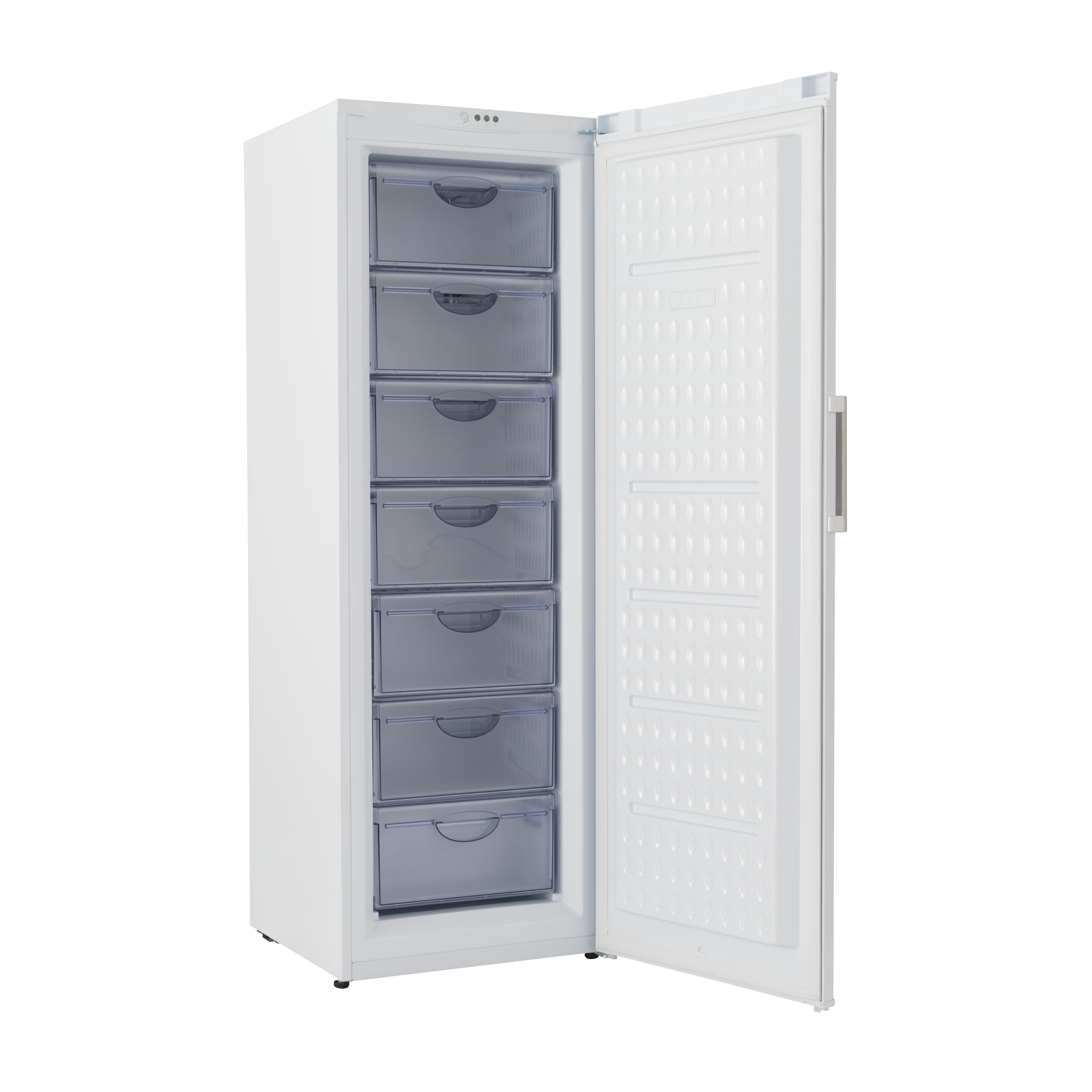 Armário Congelador Vertical 265L com 7 Gavetas -18/-25ºC