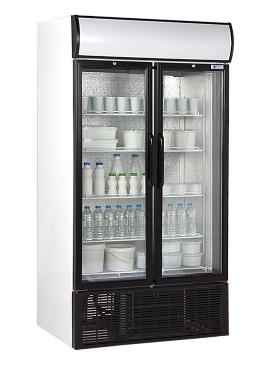 Armário de Conservação Ventilado 875L, Portas Pivotantes
