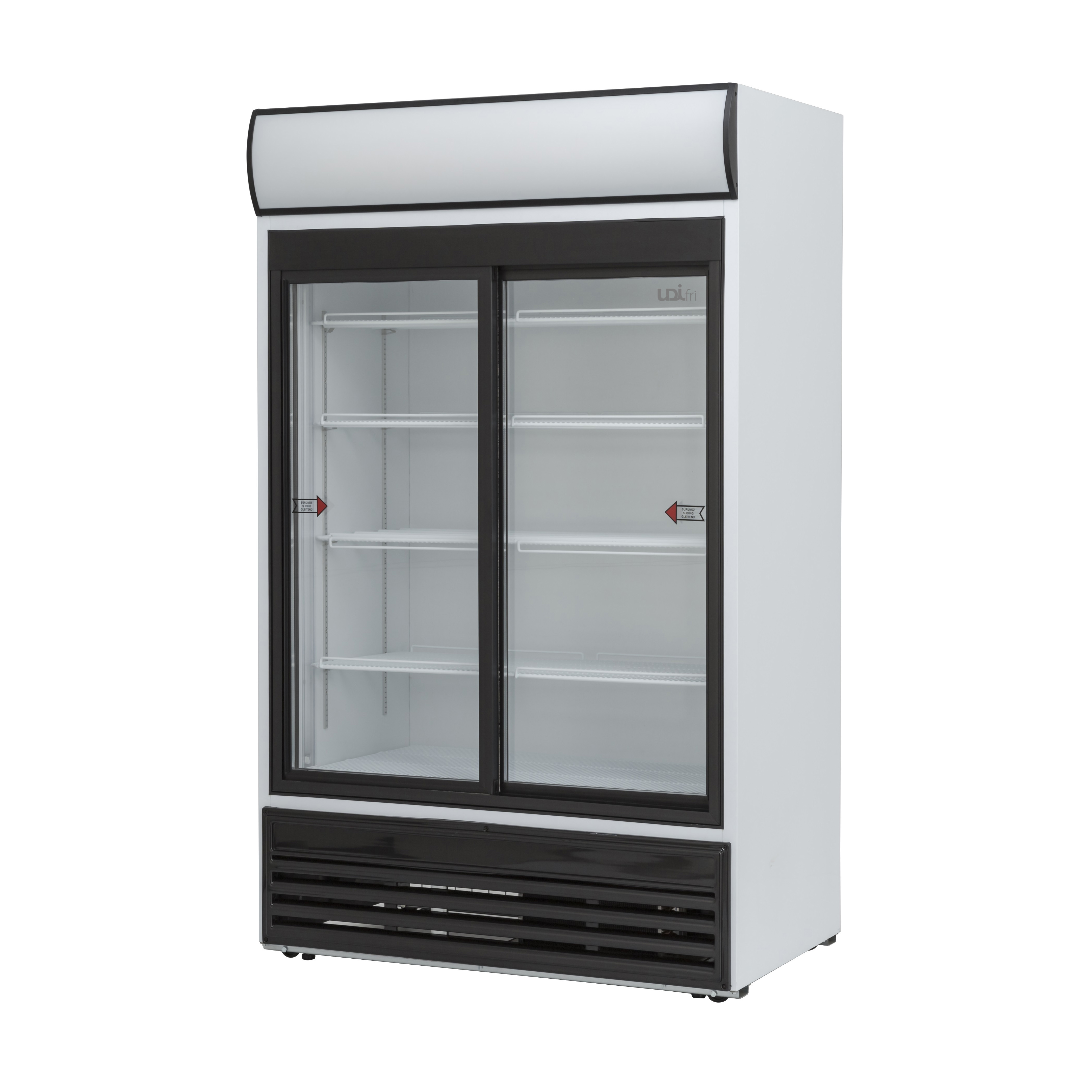 Armário Expositor Refrigerado 645L c/ Porta de Vidro e Display