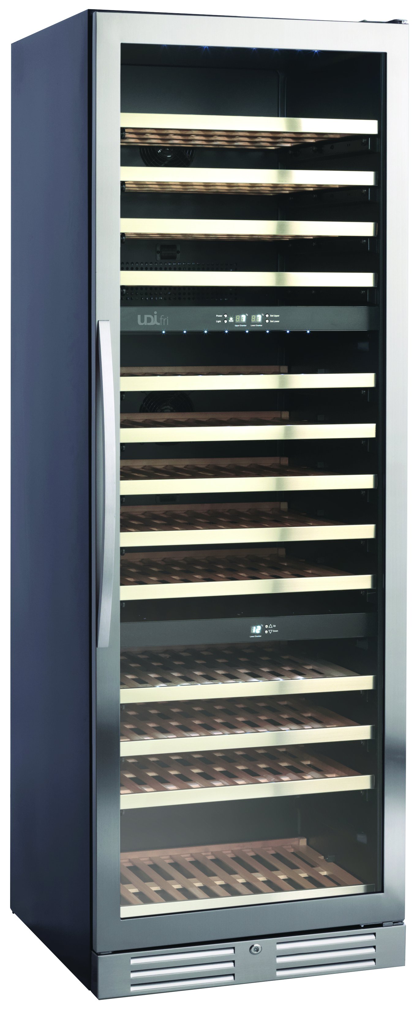 Garrafeira Profissional 404L com 3 Zonas de Temperatura