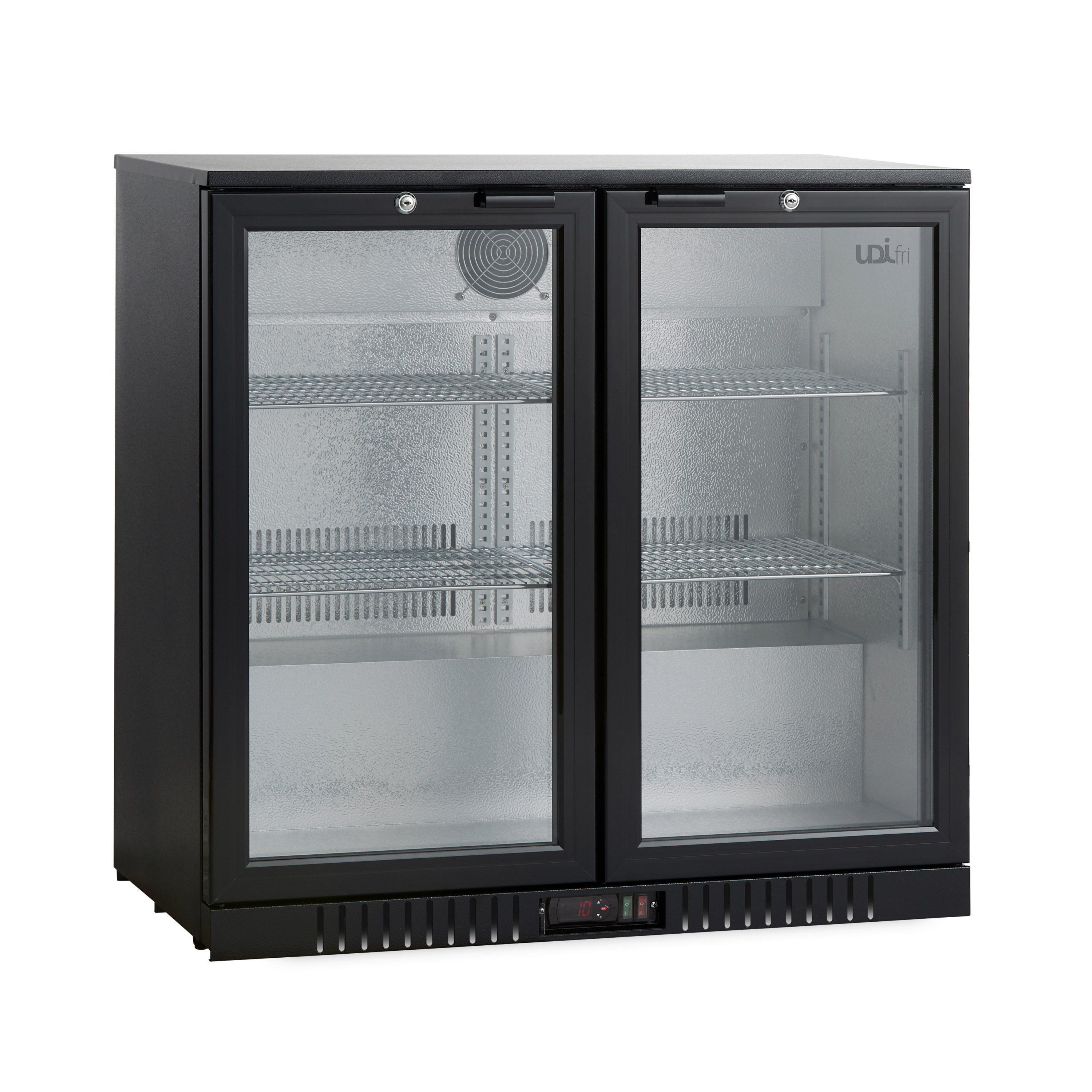 Armário Expositor Refrigerado 158L com Portas de Vidro 0º+10ºC