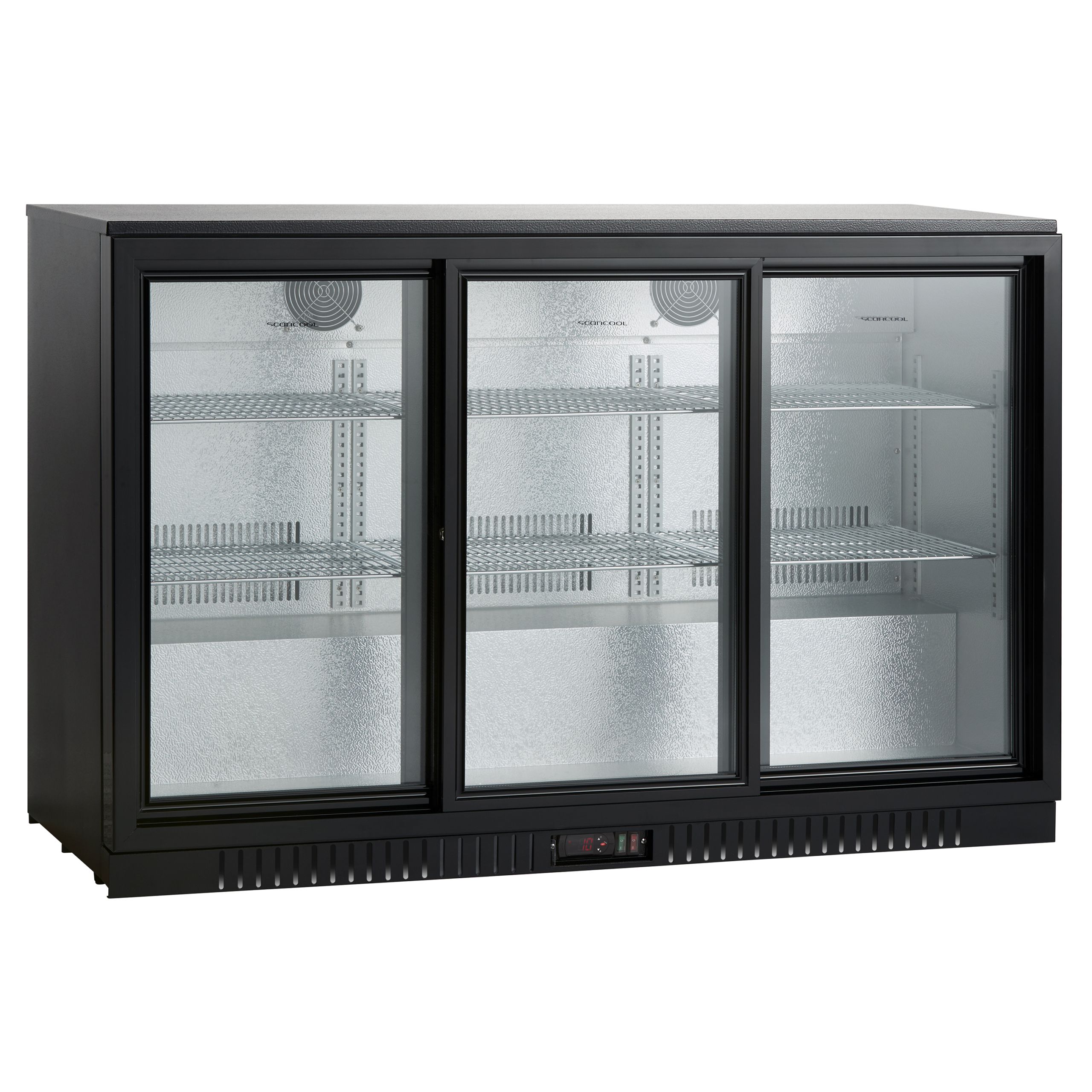 Armário Expositor Refrigerado 308L com Portas Deslizantes