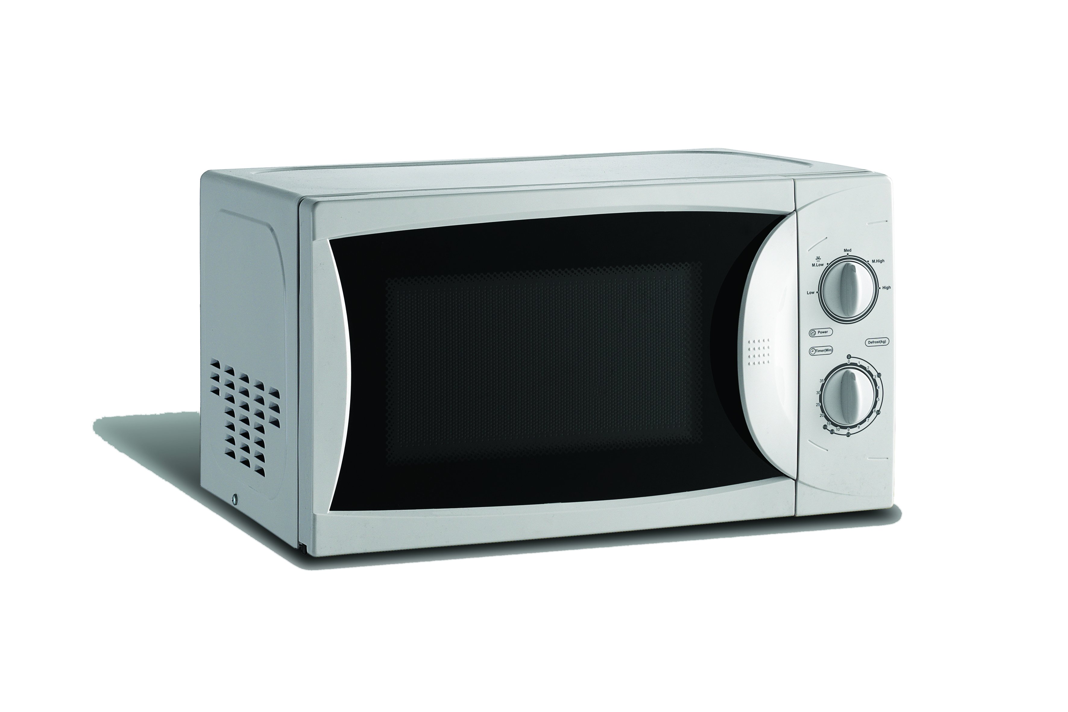 Micro-ondas Manual 20L - Descongelação e Temporizador - 0,7 kW