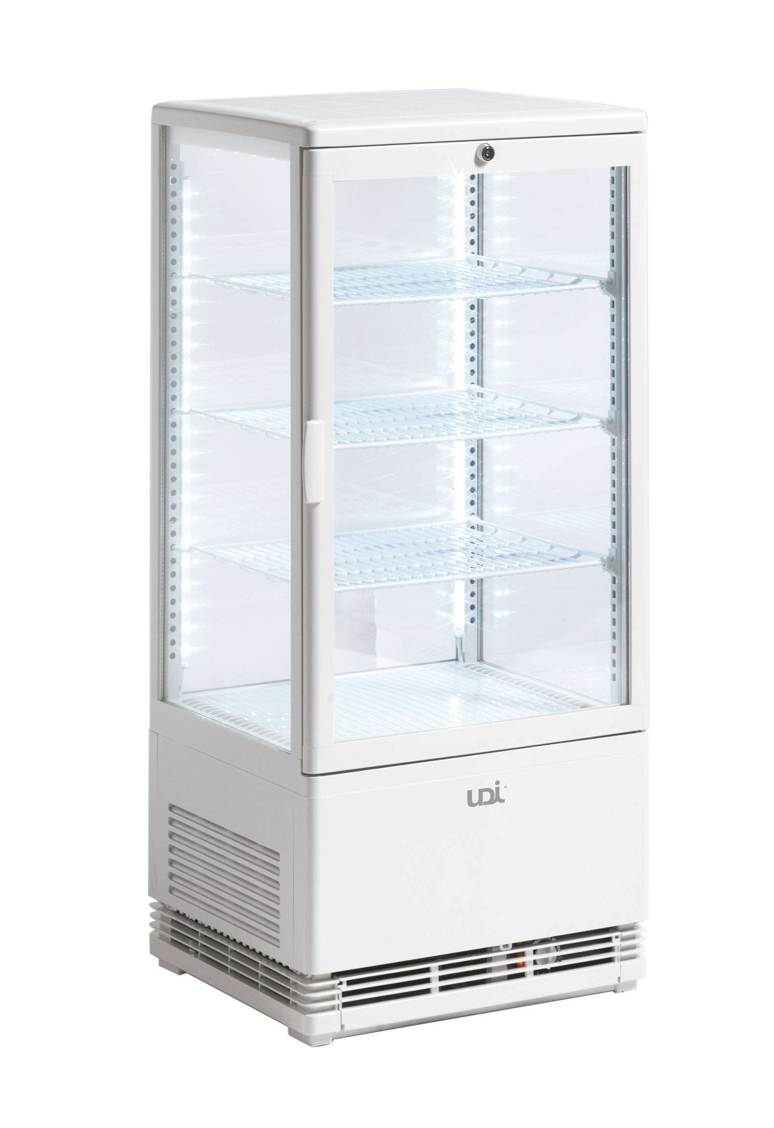 Vitrine Expositora Refrigerada 78L com Grelhas Ajustáveis