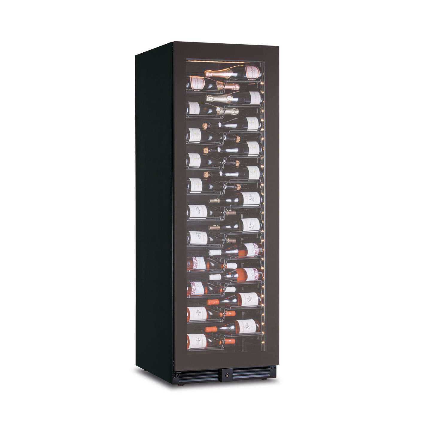 Cave de Vinho Profissional 128 Garrafas, 595x690x1800 mm